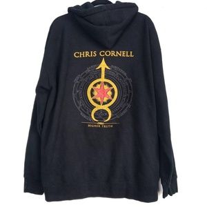 Chris Cornell Band Sweatshirt Hoodie Size XL